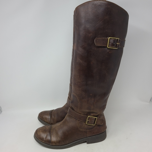 Lucky Brand Tall Knee High Riding Boots Womens Sho - Picture 3 of 7